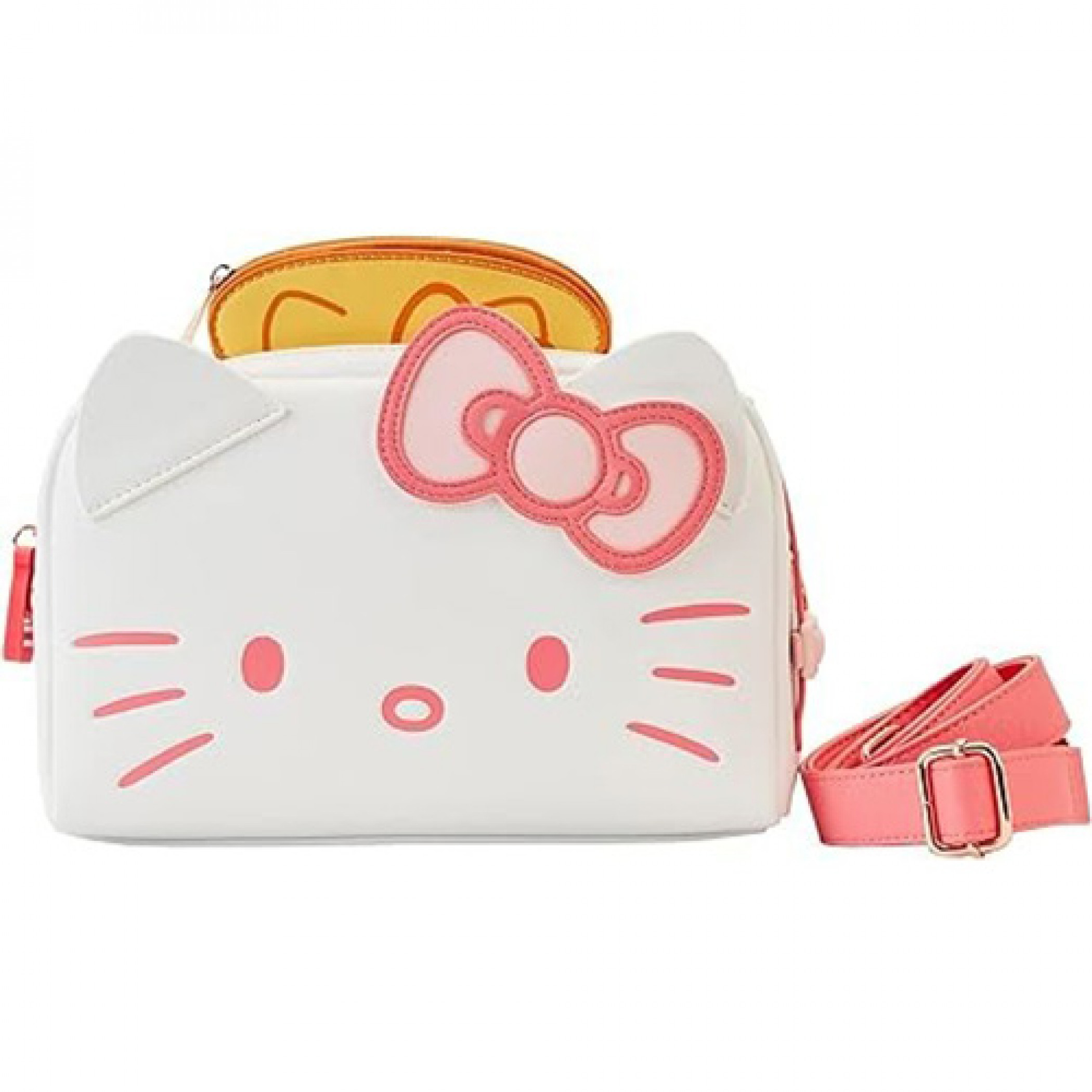 Hello Kitty Sanrio Breakfast Toaster Crossbody Bag By Loungefly